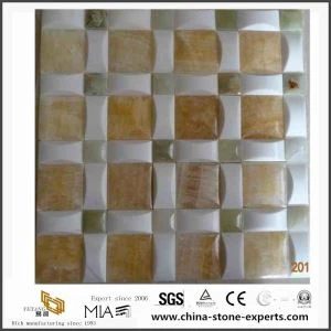 Bricolaje baldosas Nunu̲ ar mármol mosaico pa nsaha piso ne Jot'i diseño