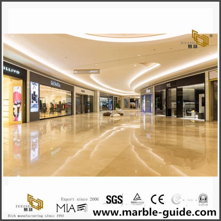 Imperial Beige Marble Supermarket Project