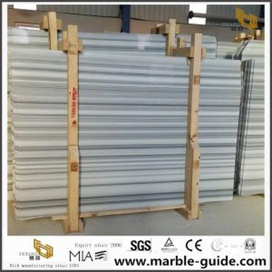 Soláthar Slab Cáilíochta Marmara Bán Marmar