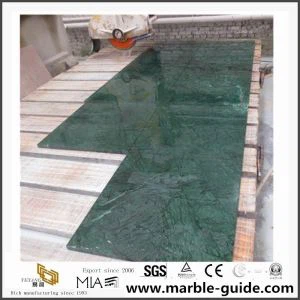 Ábhar Foirgníochta Polished Verde Green Marble