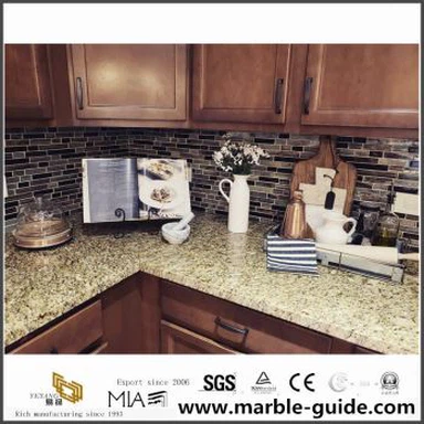 Countertops Cistine Eibhear Óir sa Bhrasaíl