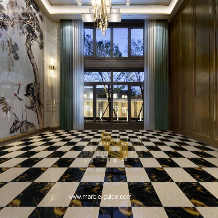 Athens Golden Portoro Marble Slabs