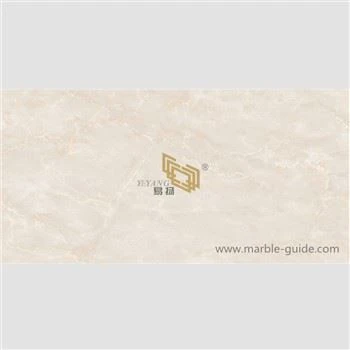 Tíleanna Cloch Sintered Éifeacht Marmar Beige Le haghaidh Flooring Intí