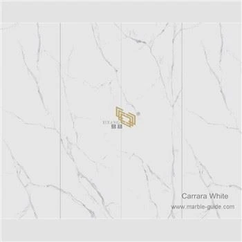 Cloch Sintered Marmar Bán Faux Carrara Do Countertop